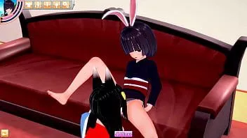 Reproducir Azur lane hentai, nagato y shiranui juegan sensualmente hasta que se corren