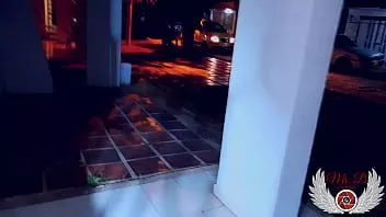 Play Young neighbor caught through the window while she masturbates and is in erotic lingerie, in the end she gets scared when she discovers me spying on her. what would you have done?