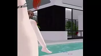 Abspielen 3D-Vierer mit Seelen, Vivi, Bernstein und Jaspis