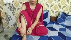play Indiase Bhabhi's late night-romantiek met haar Dever: intieme zelfgemaakte ontmoeting
