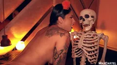 play Latina Voodoo Doll Takes Big Dick in Her Huge Booty - Salome Gil & Max Cartel
