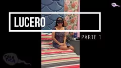 play Lucero的第一次演员：在她的牛仔裙中完全取出避孕套