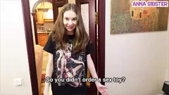 Reproduzir Ordem de jantar chocante: Role-play travessa de Anna Sibster com Big Dick Toy
